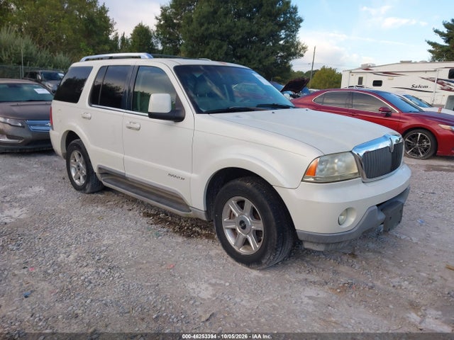 2004 Lincoln Aviator მანქანა იყიდება აუქციონზე, vin: 5LMEU68H04ZJ30345, აუქციონის ნომერი: 46253394