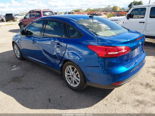 2018 Ford Focus Se მანქანა იყიდება აუქციონზე, vin: 1FADP3FE1JL304204, აუქციონის ნომერი: 46253501