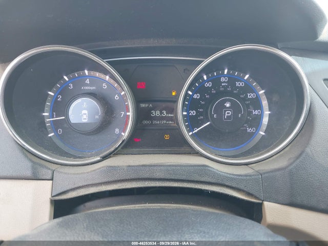 2013 Hyundai Sonata Gls მანქანა იყიდება აუქციონზე, vin: 5NPEB4AC6DH740015, აუქციონის ნომერი: 46253534