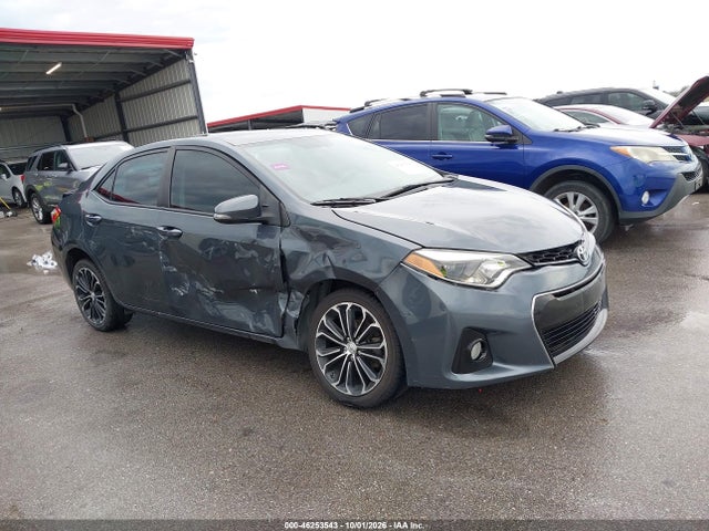 46253543 :رقم المزاد ، 5YFBURHE0FP352205 vin ، 2015 Toyota Corolla S Plus مزاد بيع