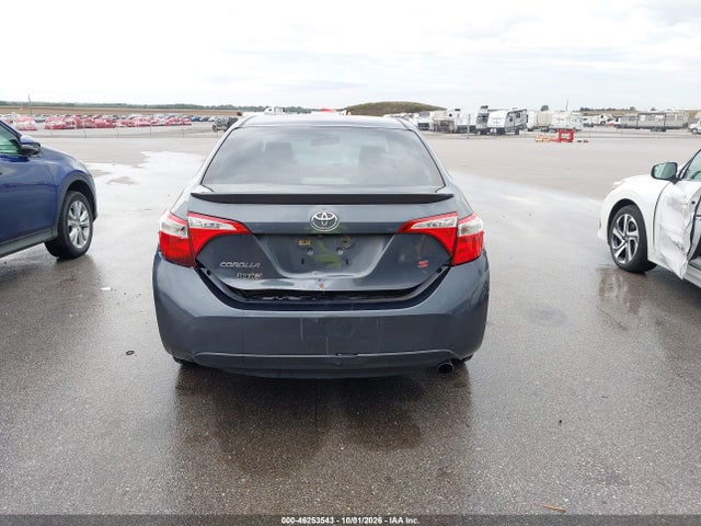 46253543 :رقم المزاد ، 5YFBURHE0FP352205 vin ، 2015 Toyota Corolla S Plus مزاد بيع