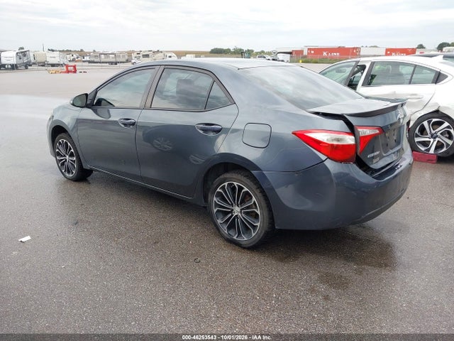 46253543 :رقم المزاد ، 5YFBURHE0FP352205 vin ، 2015 Toyota Corolla S Plus مزاد بيع