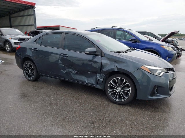46253543 :رقم المزاد ، 5YFBURHE0FP352205 vin ، 2015 Toyota Corolla S Plus مزاد بيع