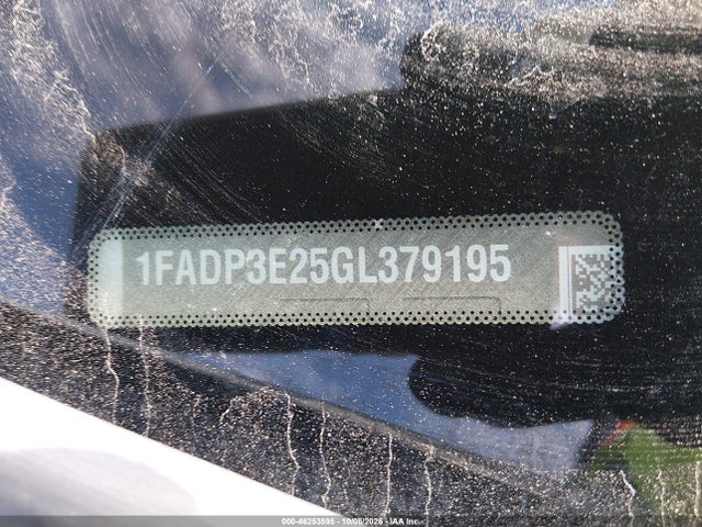 Aukcja sprzedaży 2016 Ford Focus S, vin: 1FADP3E25GL379195, numer aukcji: 46253595