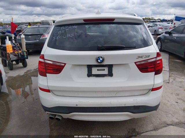 2016 Bmw X3 Sdrive28i მანქანა იყიდება აუქციონზე, vin: 5UXWZ7C55G0R31795, აუქციონის ნომერი: 46253765