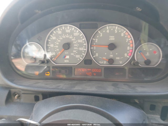 46253883 :رقم المزاد ، WBSBL93451JR11741 vin ، 2001 Bmw M3 مزاد بيع