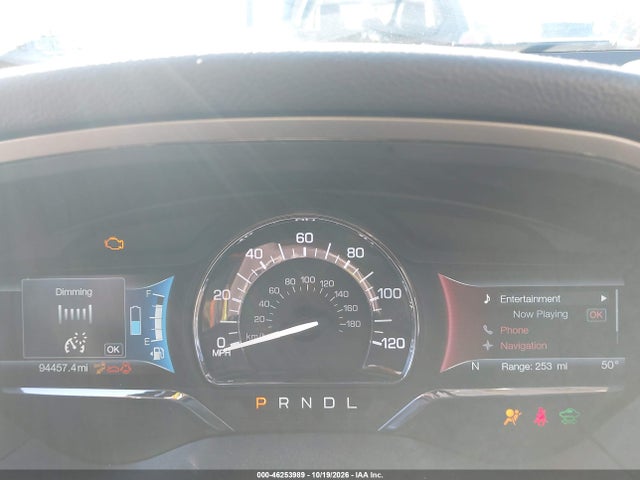 Продаж на аукціоні авто 2018 Lincoln Mkz Hybrid Reserve, vin: 3LN6L5MU1JR615228, номер лоту: 46253989