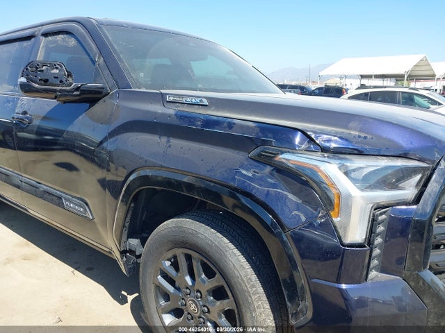 Продаж на аукціоні авто 2025 Toyota Tundra Hybrid Platinum Hybrid Crewmax 5.5' Bed, vin: 5TFNC5DB5SX100689, номер лоту: 46254016