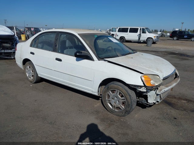 46254024 :رقم المزاد ، 2HGES16541H510360 vin ، 2001 Honda Civic Lx مزاد بيع