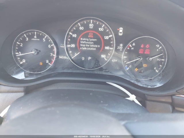 2022 Mazda Mazda3 2.5 Turbo მანქანა იყიდება აუქციონზე, vin: 3MZBPBAY1NM306680, აუქციონის ნომერი: 46254039