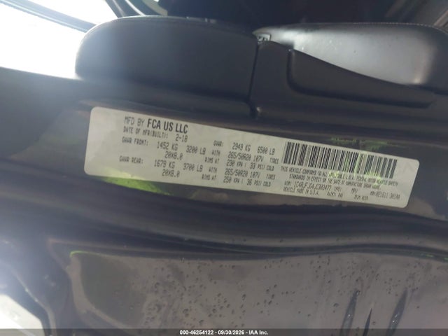 Aukcja sprzedaży 2018 Jeep Grand Cherokee Summit 4x4, vin: 1C4RJFJG4JC303477, numer aukcji: 46254122