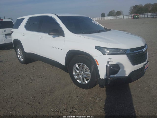 Aukcja sprzedaży 2022 Chevrolet Traverse Fwd Ls, vin: 1GNERFKW1NJ118485, numer aukcji: 46254129
