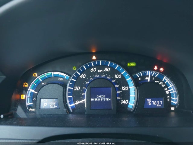 Продажа на аукционе авто 2012 Toyota Camry Hybrid Xle, vin: 4T1BD1FK4CU050811, номер лота: 46254205