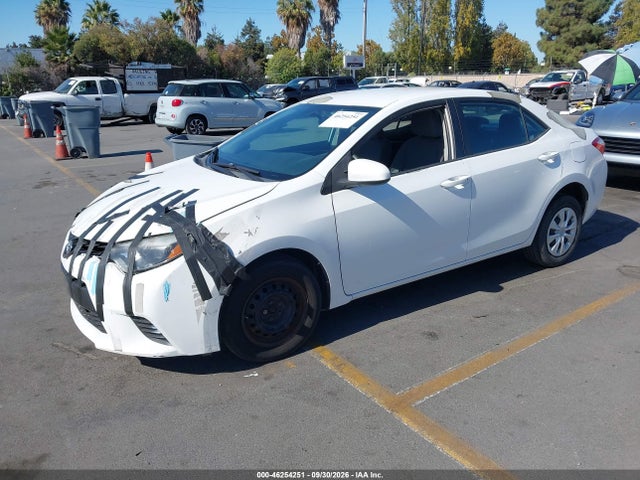 Продажа на аукционе авто 2016 Toyota Corolla L, vin: 5YFBURHE0GP377946, номер лота: 46254251