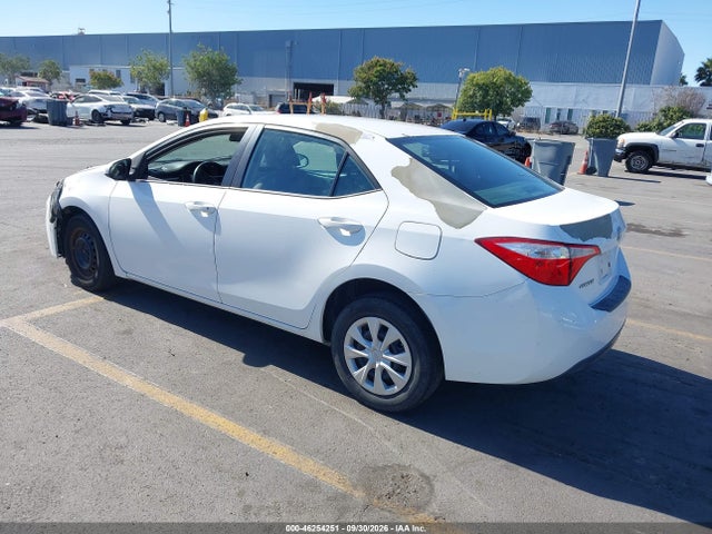 Продажа на аукционе авто 2016 Toyota Corolla L, vin: 5YFBURHE0GP377946, номер лота: 46254251