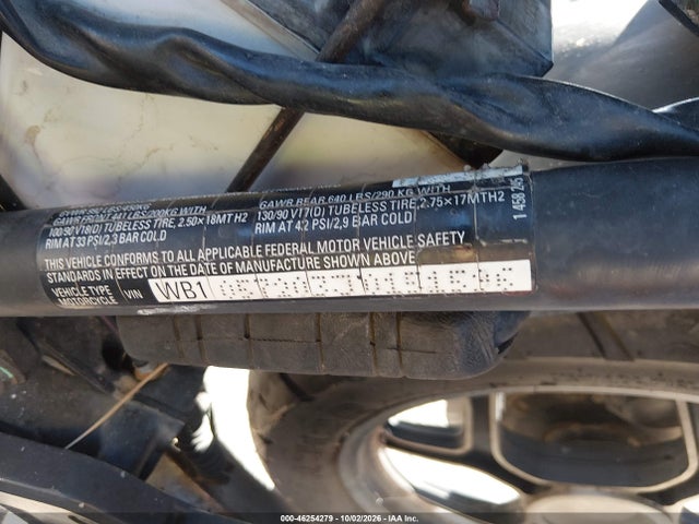 Aukcja sprzedaży 1988 Bmw K75 S, vin: WB1057203J0151596, numer aukcji: 46254279
