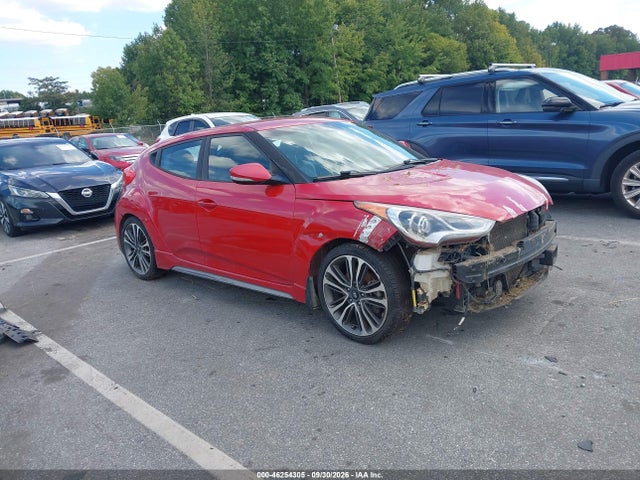 Продаж на аукціоні авто 2016 Hyundai Veloster Turbo, vin: KMHTC6AE6GU279891, номер лоту: 46254305