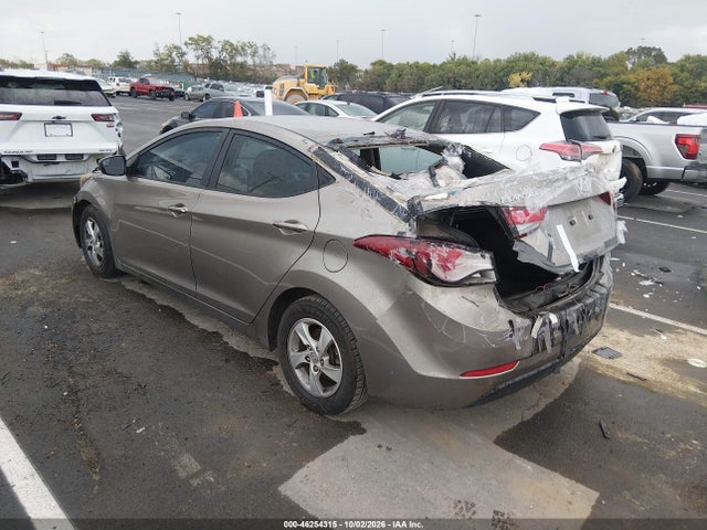 Продажа на аукционе авто 2014 Hyundai Elantra Se, vin: 5NPDH4AE0EH518468, номер лота: 46254315