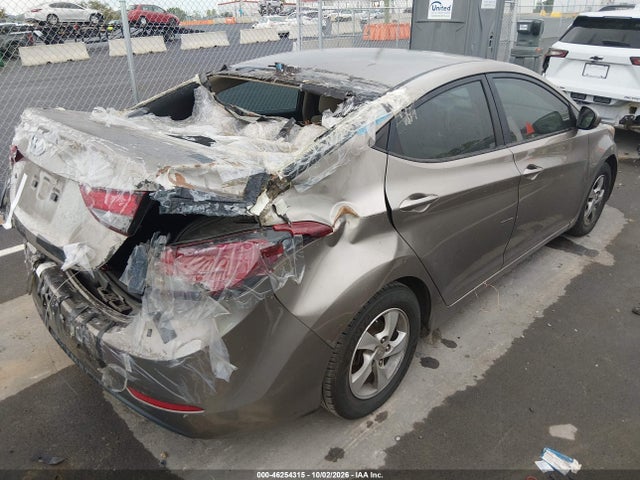 Продажа на аукционе авто 2014 Hyundai Elantra Se, vin: 5NPDH4AE0EH518468, номер лота: 46254315
