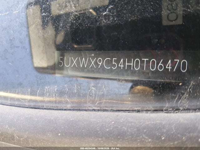 5UXWX9C54H0T06470 BMW X3 Xdrive28i