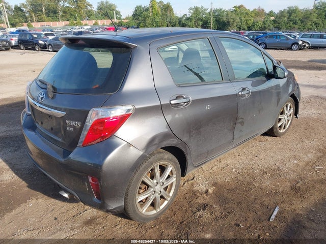 46254427 :رقم المزاد ، JTDKTUD38CD501212 vin ، 2012 Toyota Yaris Se مزاد بيع