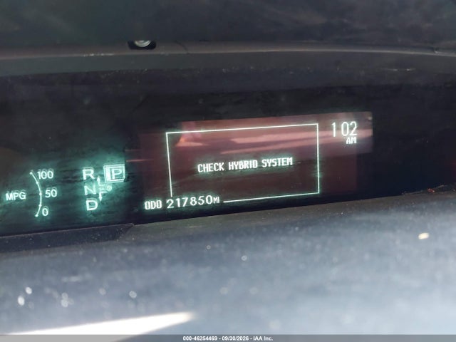 46254469 :رقم المزاد ، JTDKN3DU7B0260231 vin ، 2011 Toyota Prius Three مزاد بيع