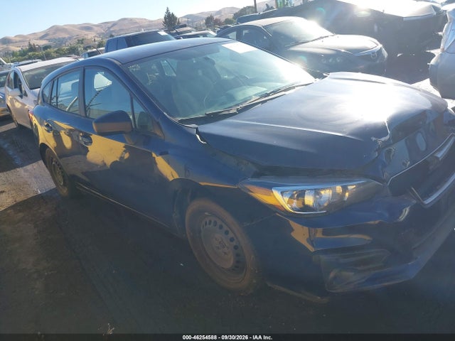 2019 Subaru Impreza 2.0i მანქანა იყიდება აუქციონზე, vin: 4S3GTAA66K3729071, აუქციონის ნომერი: 46254588