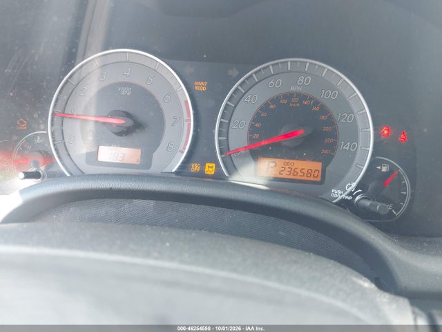 46254598 :رقم المزاد ، 1NXBU4EE7AZ362888 vin ، 2010 Toyota Corolla S مزاد بيع