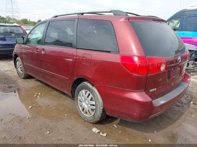 46254640 :رقم المزاد ، 5TDZK23CX8S162181 vin ، 2008 Toyota Sienna Le مزاد بيع