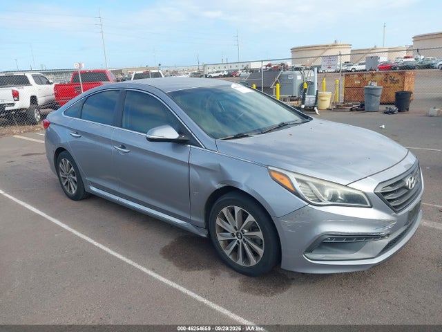 46254659 :رقم المزاد ، 5NPE34AF2FH132325 vin ، 2015 Hyundai Sonata Sport مزاد بيع
