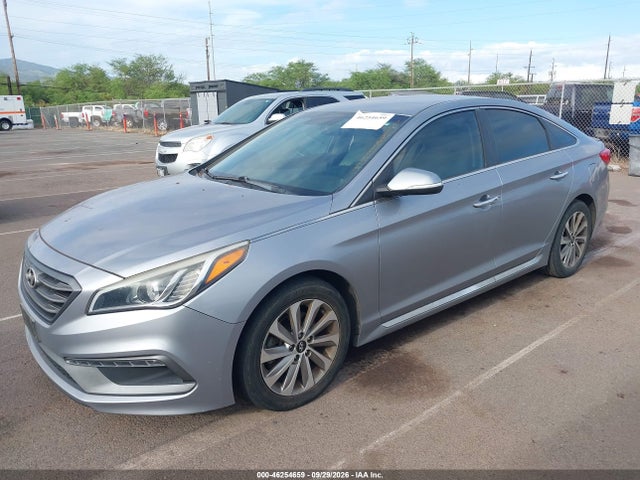 46254659 :رقم المزاد ، 5NPE34AF2FH132325 vin ، 2015 Hyundai Sonata Sport مزاد بيع