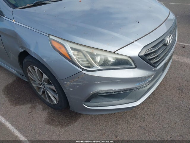 46254659 :رقم المزاد ، 5NPE34AF2FH132325 vin ، 2015 Hyundai Sonata Sport مزاد بيع