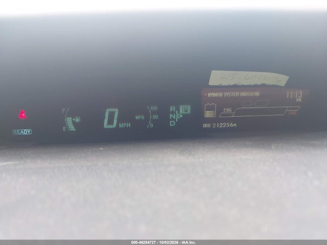Aukcja sprzedaży 2013 Toyota Prius Two, vin: JTDKN3DU7D5577982, numer aukcji: 46254727