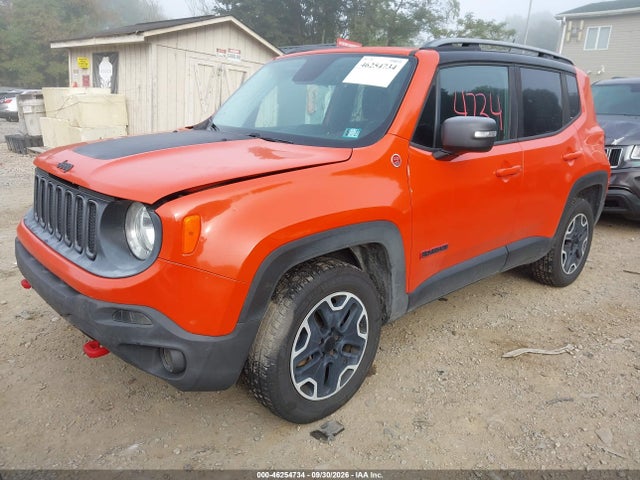 Aukcja sprzedaży 2015 Jeep Renegade Trailhawk, vin: ZACCJBCT6FPB96038, numer aukcji: 46254734