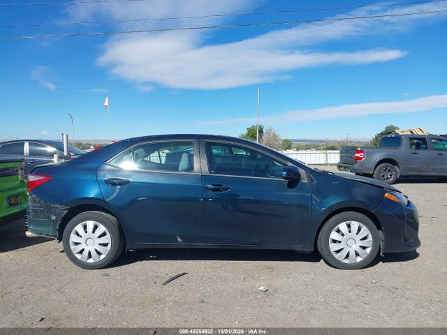 2017 Toyota Corolla Le მანქანა იყიდება აუქციონზე, vin: 2T1BURHE5HC908852, აუქციონის ნომერი: 46254922