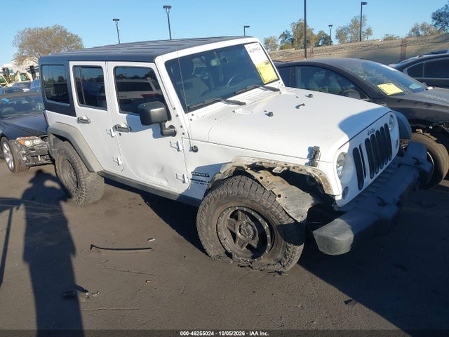 Продаж на аукціоні авто 2015 Jeep Wrangler Unlimited Sport, vin: 1C4BJWDG1FL592127, номер лоту: 46255024