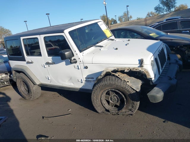 Продаж на аукціоні авто 2015 Jeep Wrangler Unlimited Sport, vin: 1C4BJWDG1FL592127, номер лоту: 46255024