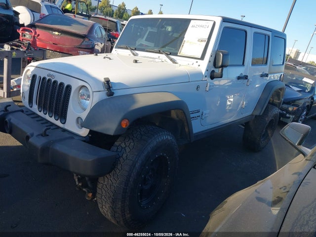 Продаж на аукціоні авто 2015 Jeep Wrangler Unlimited Sport, vin: 1C4BJWDG1FL592127, номер лоту: 46255024