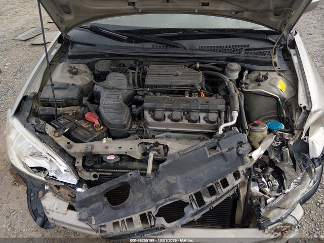 2005 Honda Civic Lx მანქანა იყიდება აუქციონზე, vin: 2HGES16545H535748, აუქციონის ნომერი: 46255168