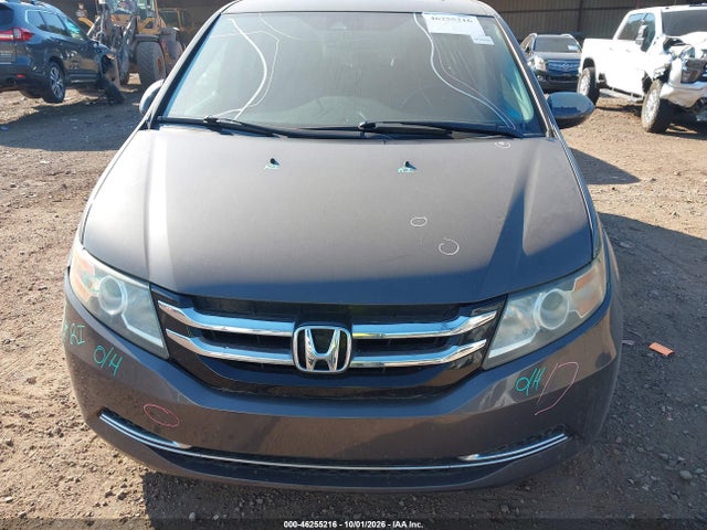 2015 Honda Odyssey Ex-l მანქანა იყიდება აუქციონზე, vin: 5FNRL5H69FB106493, აუქციონის ნომერი: 46255216