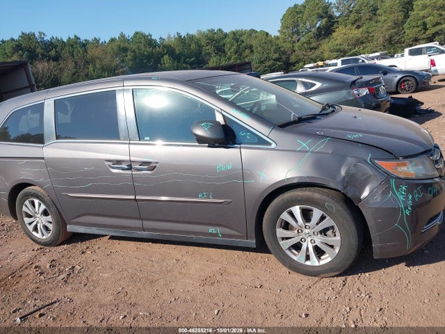 2015 Honda Odyssey Ex-l მანქანა იყიდება აუქციონზე, vin: 5FNRL5H69FB106493, აუქციონის ნომერი: 46255216