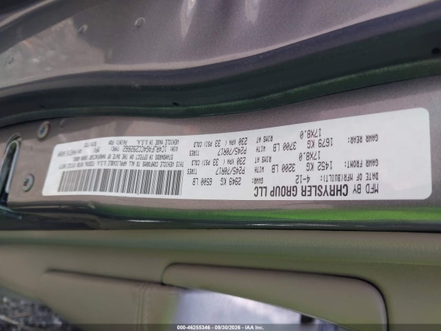 Продажа на аукционе авто 2012 Jeep Grand Cherokee Laredo, vin: 1C4RJFAG4CC292662, номер лота: 46255346
