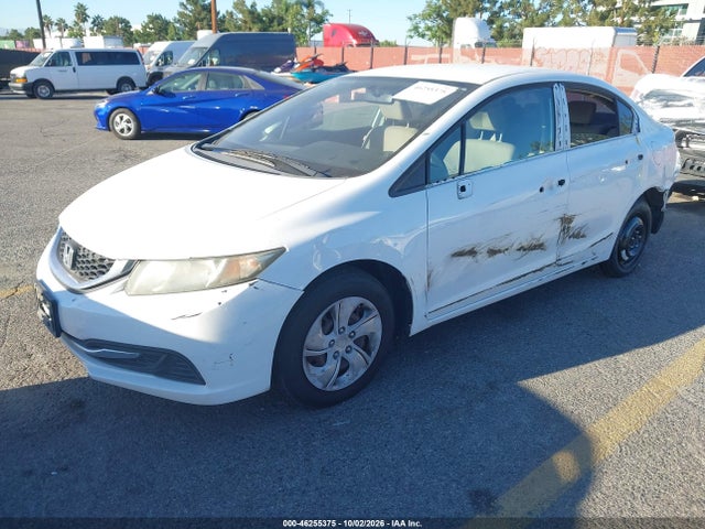 Продажа на аукционе авто 2013 Honda Civic Lx, vin: 19XFB2F54DE287665, номер лота: 46255375