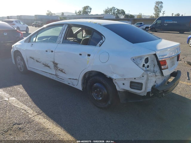 Продажа на аукционе авто 2013 Honda Civic Lx, vin: 19XFB2F54DE287665, номер лота: 46255375