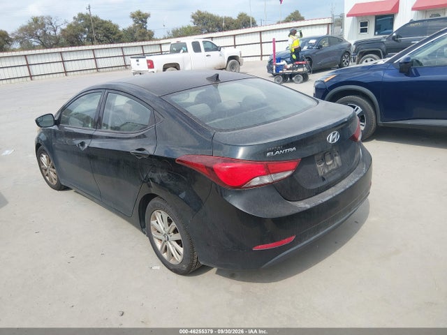Продаж на аукціоні авто 2015 Hyundai Elantra Se, vin: KMHDH4AE2FU310269, номер лоту: 46255379