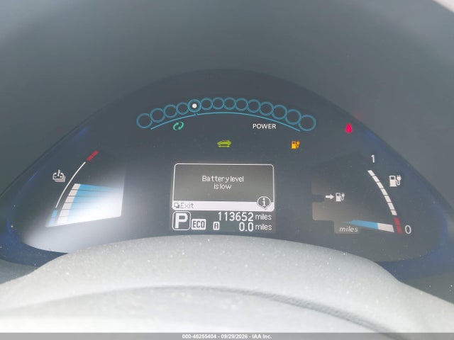 Aukcja sprzedaży 2013 Nissan Leaf Sv, vin: 1N4AZ0CP4DC402567, numer aukcji: 46255404