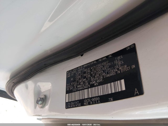 Aukcja sprzedaży 2006 Toyota Sequoia Sr5 V8, vin: 5TDZT34A66S266079, numer aukcji: 46255409