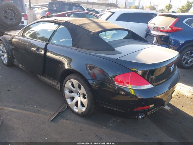 46255412 :رقم المزاد ، WBAEK13476CN80162 vin ، 2006 Bmw 650i مزاد بيع
