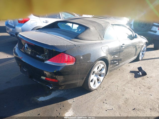 46255412 :رقم المزاد ، WBAEK13476CN80162 vin ، 2006 Bmw 650i مزاد بيع