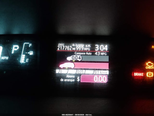 46255441 :رقم المزاد ، JTDKDTB37E1074152 vin ، 2014 Toyota Prius C One مزاد بيع
